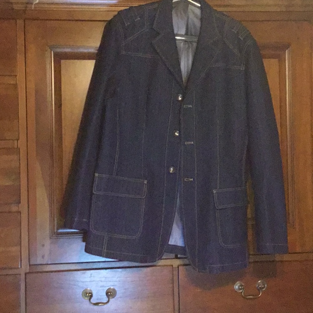 Denim blazer _ men’s